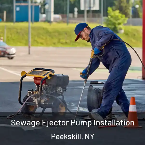  Sewage Ejector Pump Installation Peekskill, NY